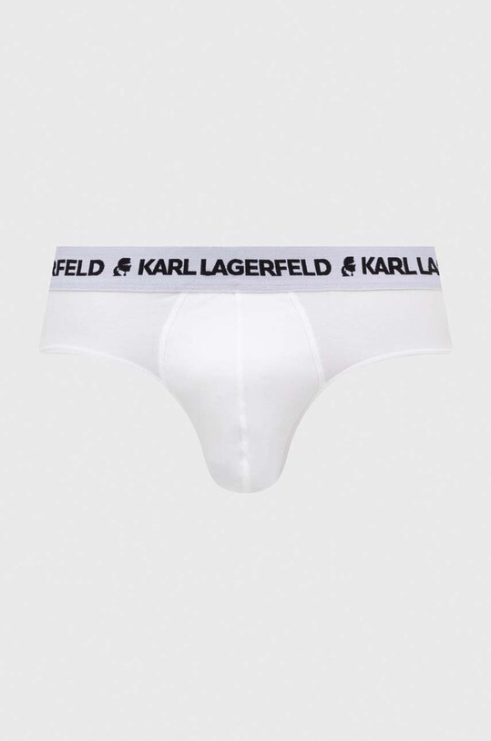 Слипы Karl Lagerfeld 3 шт 240M2111 белый SS24