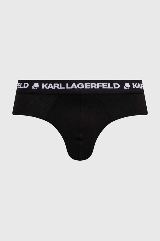 Odzież Karl Lagerfeld slipy 3-pack 240M2111 czarny