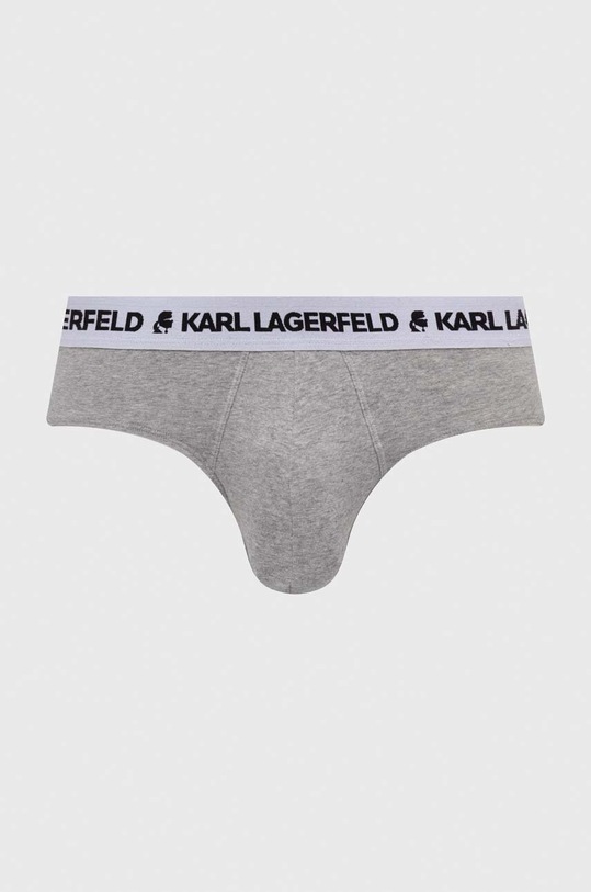 Karl Lagerfeld slipy 3-pack 240M2111 czarny SS24