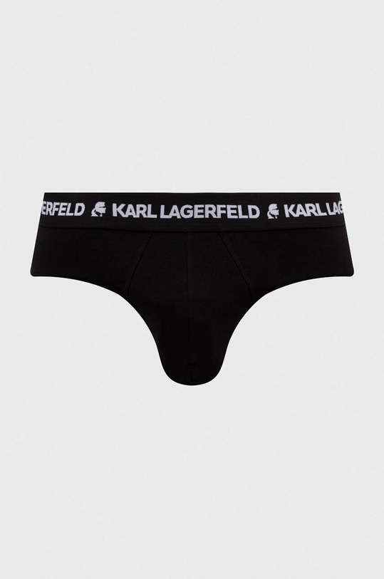 Odzież Karl Lagerfeld slipy 3-pack 240M2111 czarny