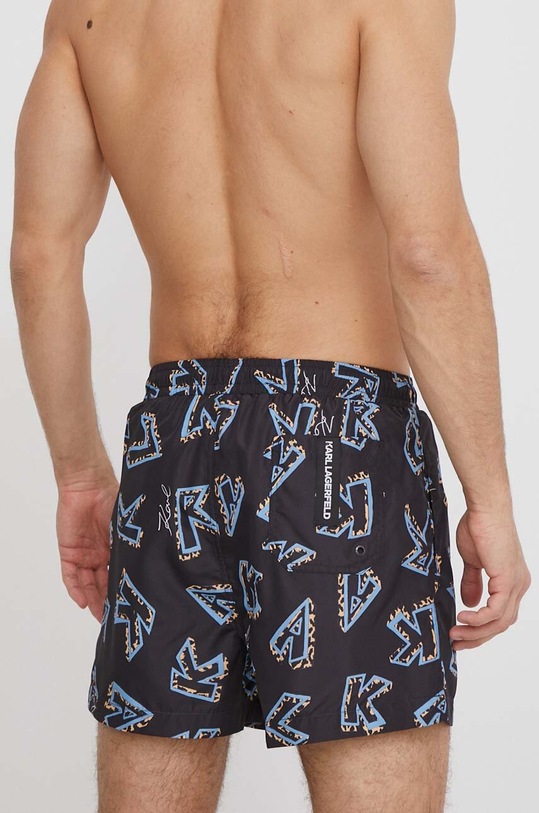 Karl Lagerfeld pantaloni scurti de baie 241M2212 negru SS24