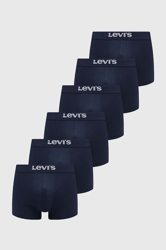 Боксеры Levi's 6 шт трикотаж тёмно-синий 37149.0823