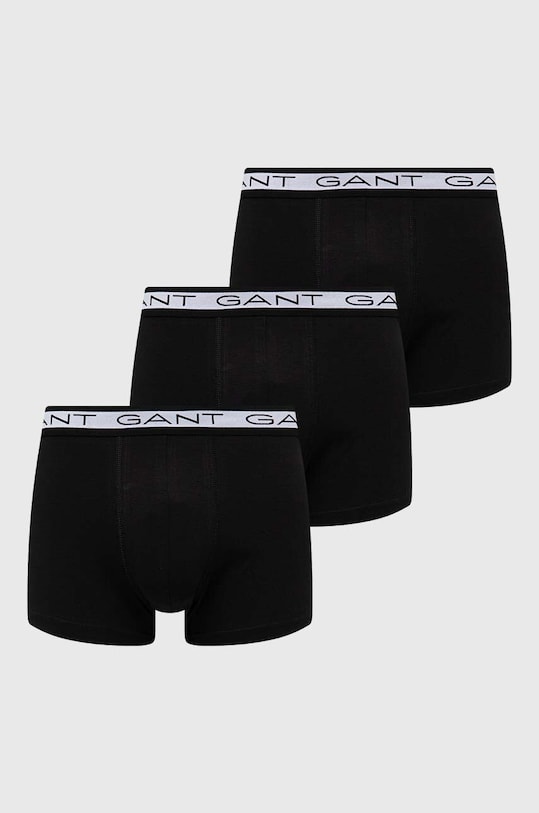 Боксеры Gant 3 шт трикотаж чёрный 900003053