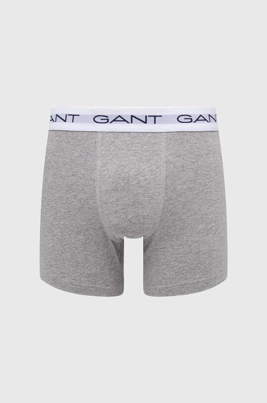Gant bokserki 3-pack 900013004 szary AW24