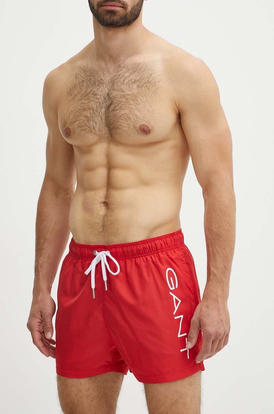 Plavkové šortky Gant 920006200 červená SS25