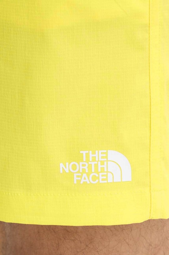 The North Face pantaloni scurti de baie galben NF0A81X1QIF1