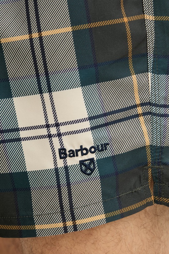 Barbour плувни шорти мъжки Staple Tartan Swim Short зелен MSW0065