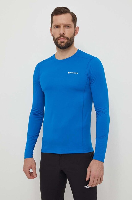 Montane longsleeve funkcyjny Dart Lite Planet friendly niebieski MDLLS15