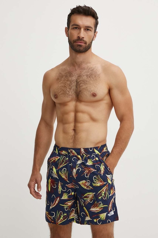 Plavkové šortky The North Face tmavomodrá NF0A86QMSIM1