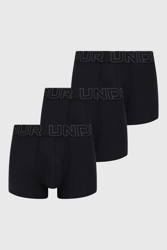 Боксеры Under Armour 3 шт трикотаж чёрный 25UUSHJ033