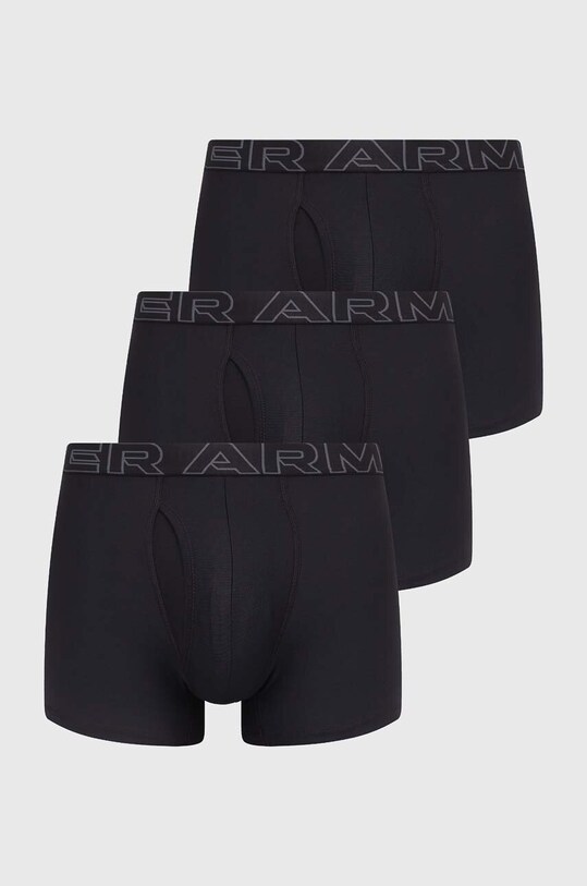 Under Armour bokserki 3-pack dzianina czarny 25UUSHJ063