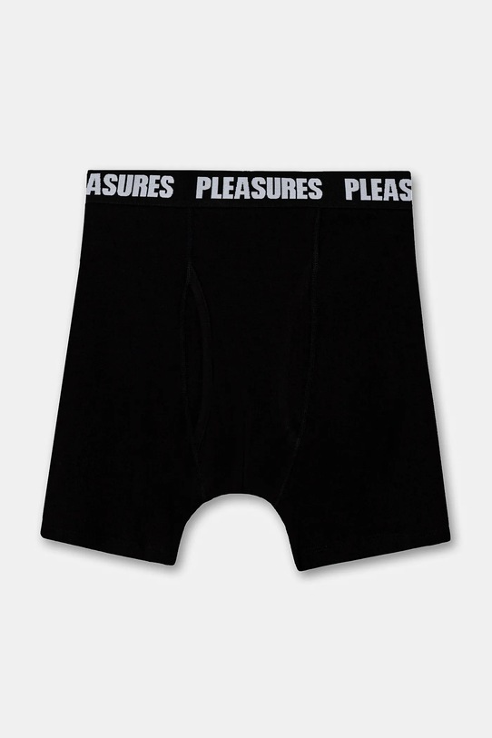 PLEASURES cotton boxer shorts Boxer Briefs P24SP073.BLACK black SS24