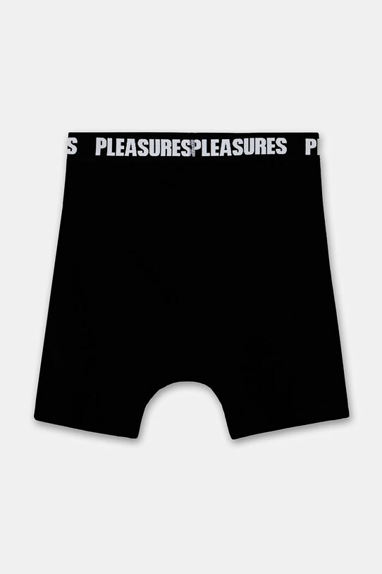 Bavlněné boxerky PLEASURES Boxer Briefs 2-pack černá P24SP073.BLACK