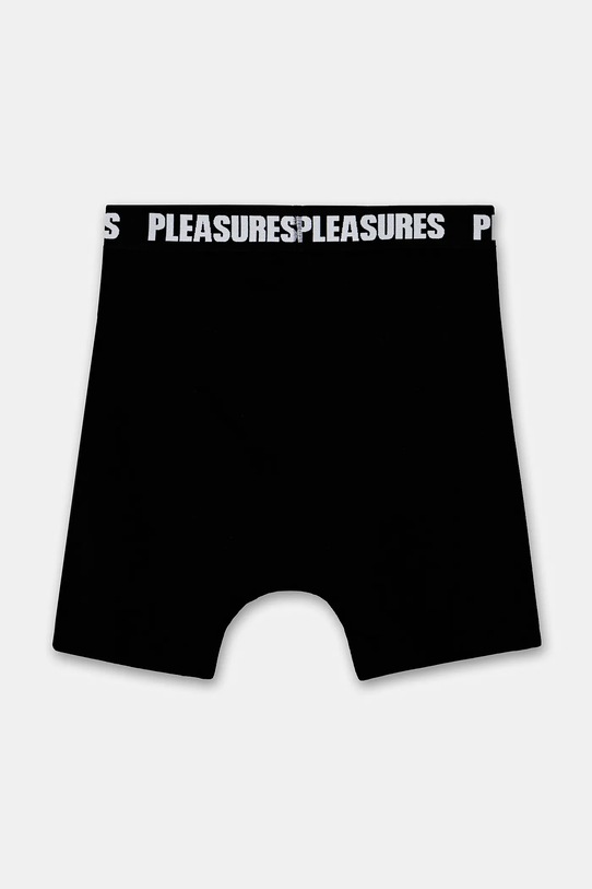 PLEASURES cotton boxer shorts Boxer Briefs black P24SP073.BLACK