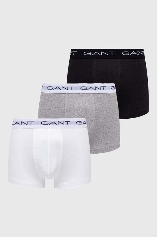 Μποξεράκια Gant 3-pack εφαρμοστό σορτς μπόξερ γκρί 900013003
