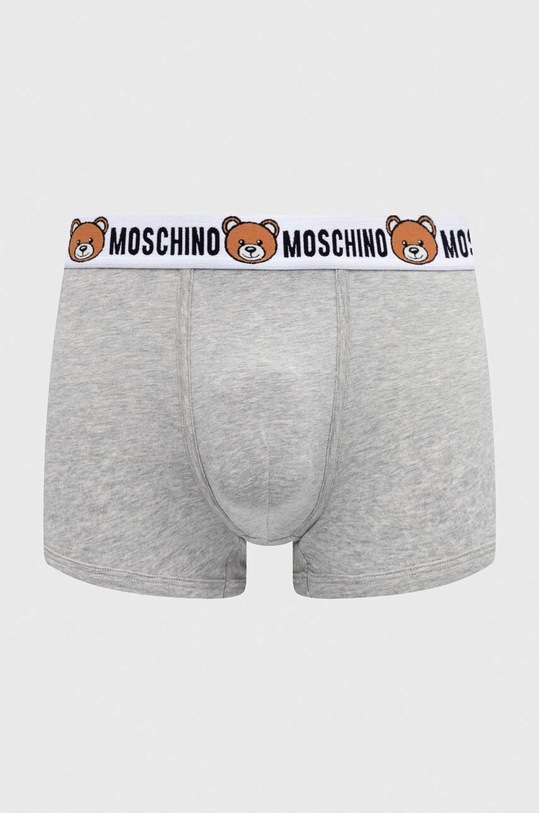 Moschino Underwear bokserki 2-pack 1387.4402 szary SS25