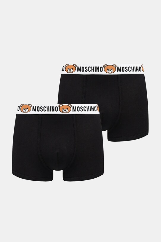 Moschino Underwear boxeri 2-pack negru 1387.4402