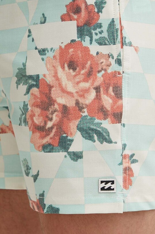 Odzież Billabong szorty kąpielowe GOOD TIMES ABYJV00135 turkusowy