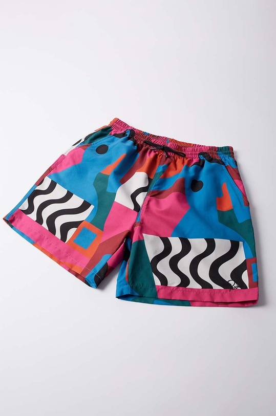 Odzież by Parra szorty kąpielowe Distorted Water Swim Shorts 51435 multicolor