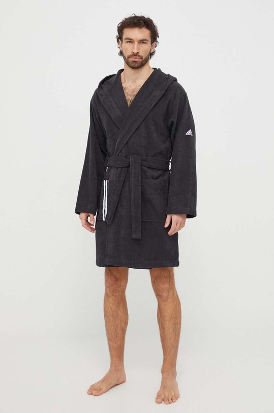 adidas Performance szlafrok IA7061 czarny SS24