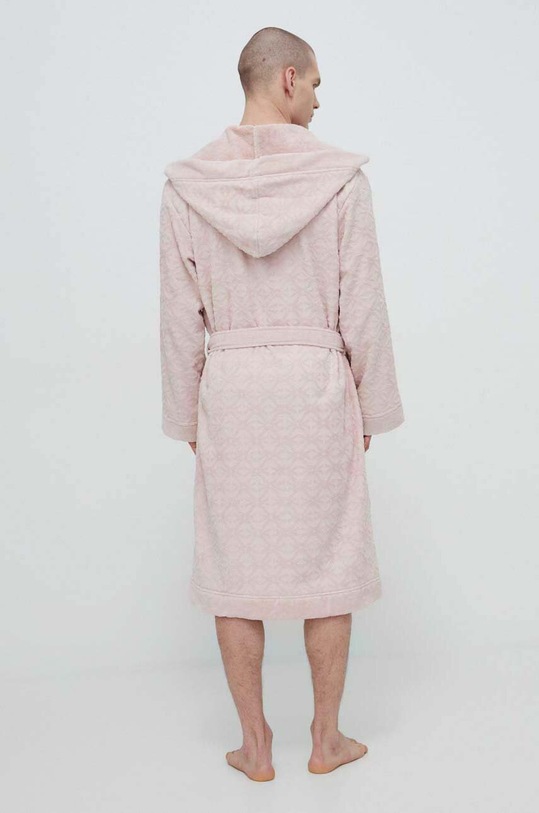 United Colors of Benetton szlafrok bawełniany różowy 6FH328016