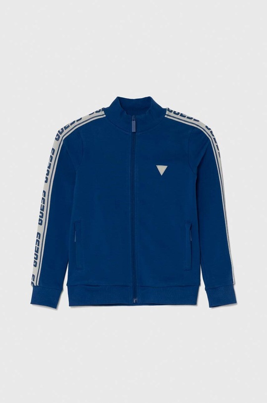 Dječja dukserica Guess print plava L2YQ47.K6ZS1.PPYH