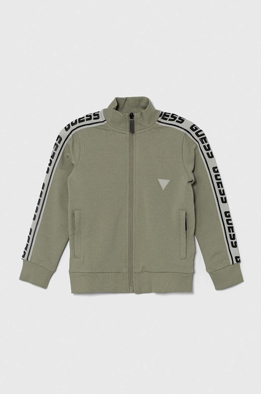 Παιδική μπλούζα Guess χωρίς κουκούλα πράσινο L2YQ47.K6ZS1.PPYH