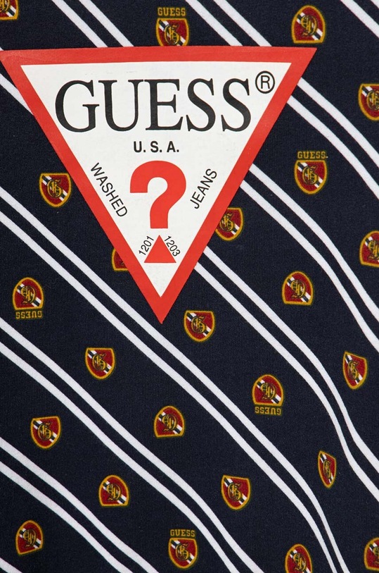 Chłopiec Guess bluza bawełniana dziecięca L4RQ01.KA6R3.PPYH granatowy