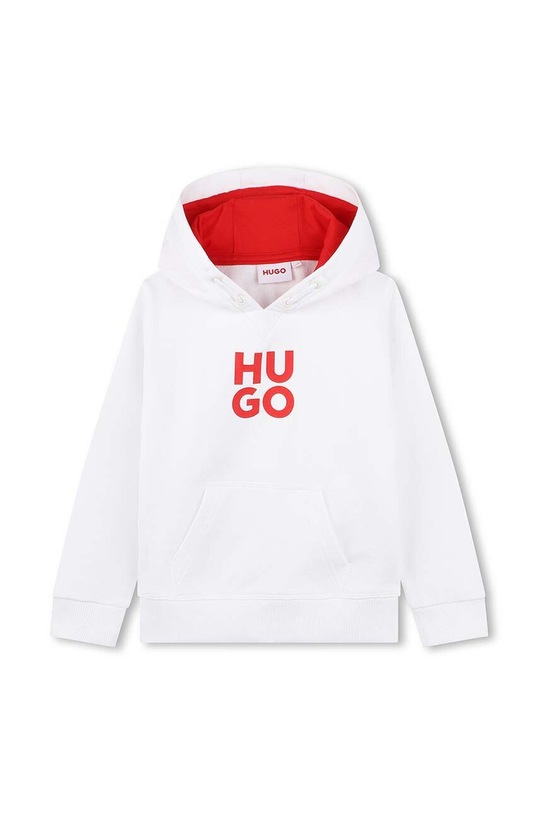 HUGO bluza dziecięca z kapturem biały G00022.102.108