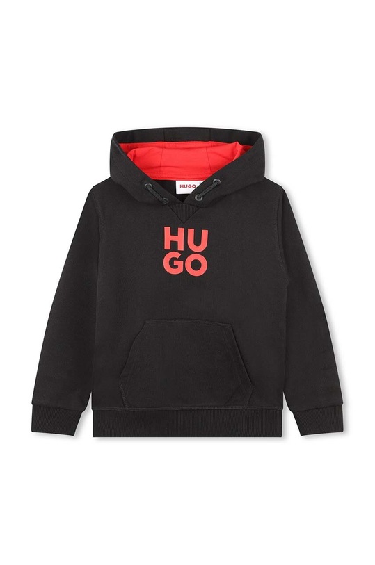 Detská mikina HUGO s kapucňou čierna G00022.114.150