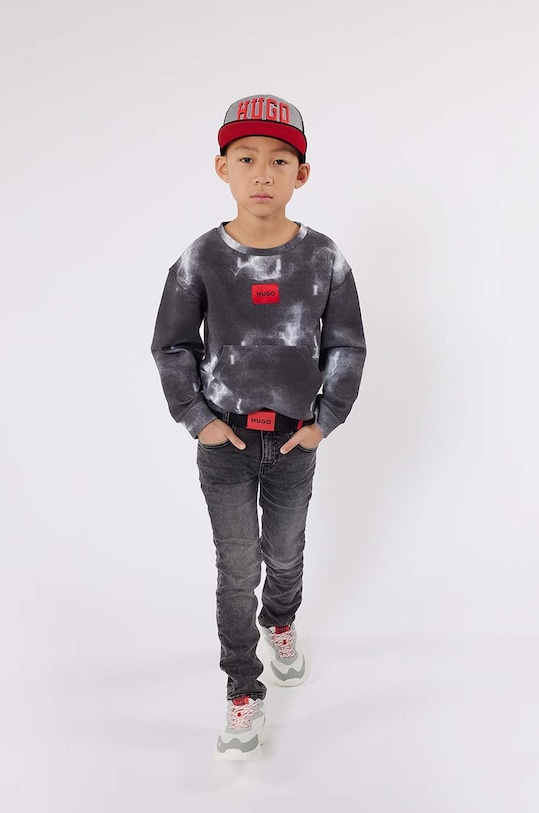 HUGO bluza dziecięca szary G00026.114.150