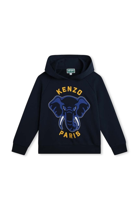 Kenzo Kids bluza bawełniana dziecięca nadruk niebieski K60332.