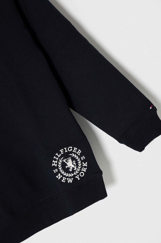 Chłopiec Tommy Hilfiger bluza bawełniana dziecięca KB0KB08712.PPYH granatowy