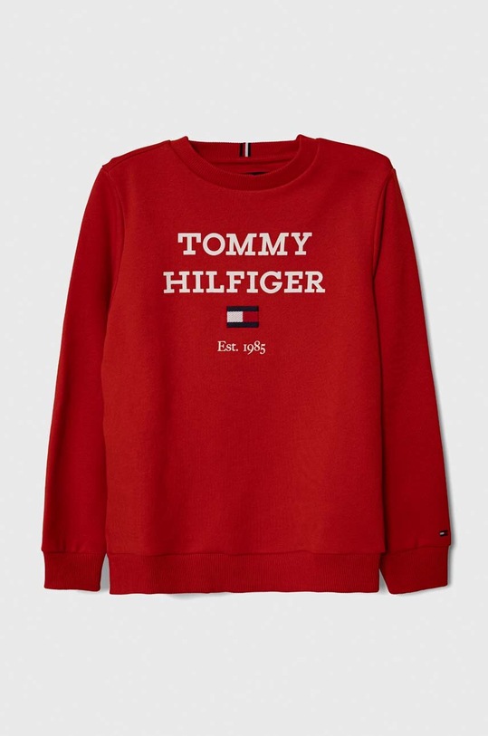Tommy Hilfiger bluza dziecięca pozostałe czerwony KB0KB08713.128.176.PPYH