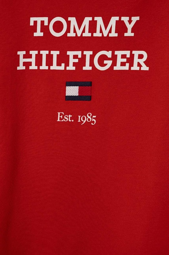 Chłopiec Tommy Hilfiger bluza dziecięca KB0KB08713.128.176.PPYH czerwony