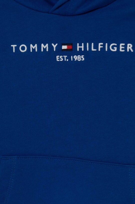 Αγορίστικα Παιδική βαμβακερή μπλούζα Tommy Hilfiger KS0KS00205.104.122.PPYH μπλε