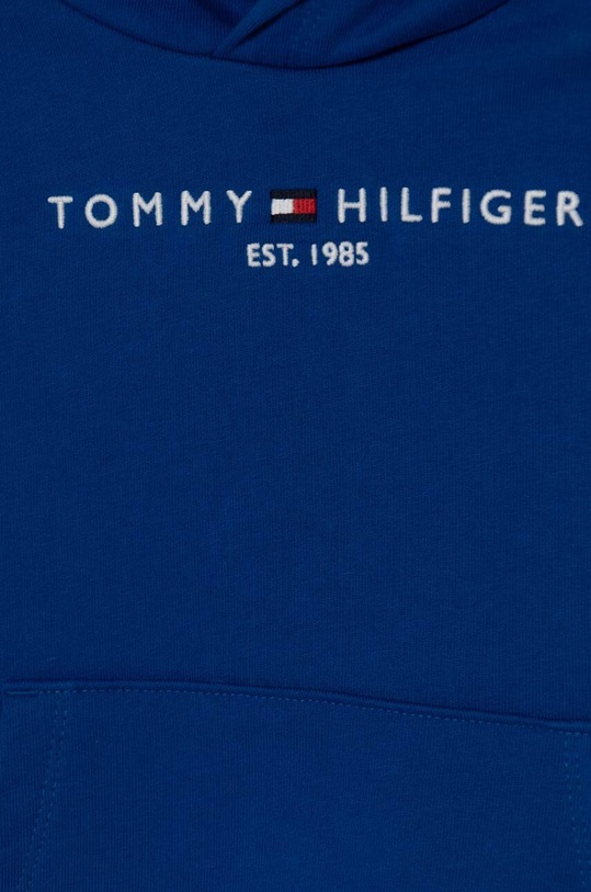 Chłopiec Tommy Hilfiger bluza bawełniana dziecięca KS0KS00205.128.176.PPYH niebieski