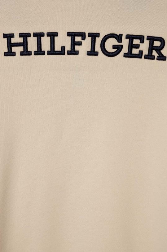 Chłopiec Tommy Hilfiger bluza bawełniana dziecięca KS0KS00537.128.176.PPYH beżowy