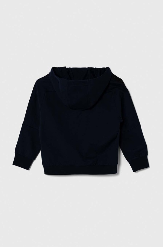 Otroški bombažen pulover EA7 Emporio Armani 3DBM61.BJ05Z mornarsko modra SS24