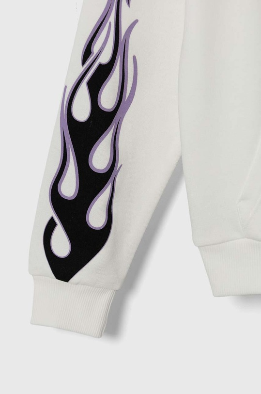 Хлопчик Дитяча бавовняна кофта Sisley 3J68X200O.G.Seasonal білий