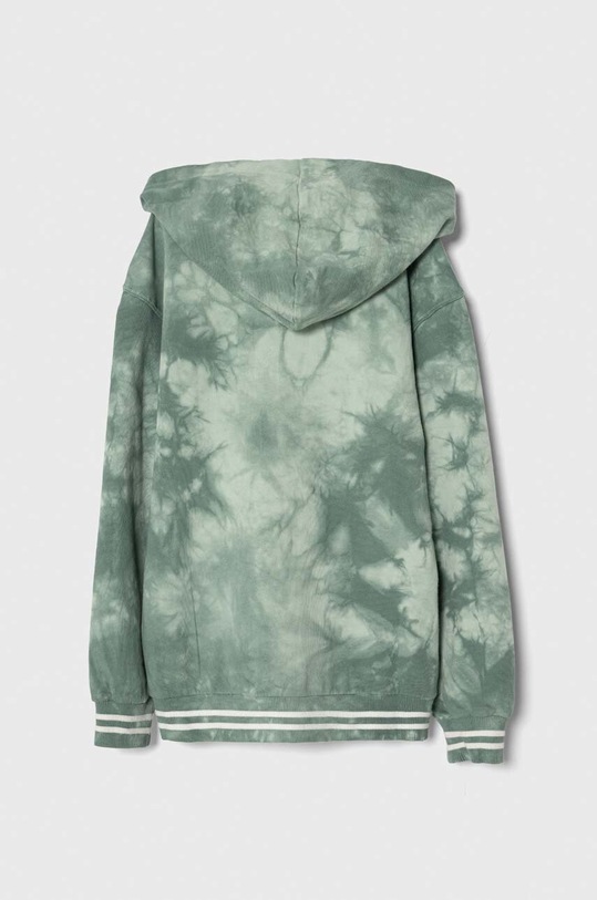 Παιδική βαμβακερή μπλούζα United Colors of Benetton 3EM5C503Q.G.Seasonal πράσινο SS24