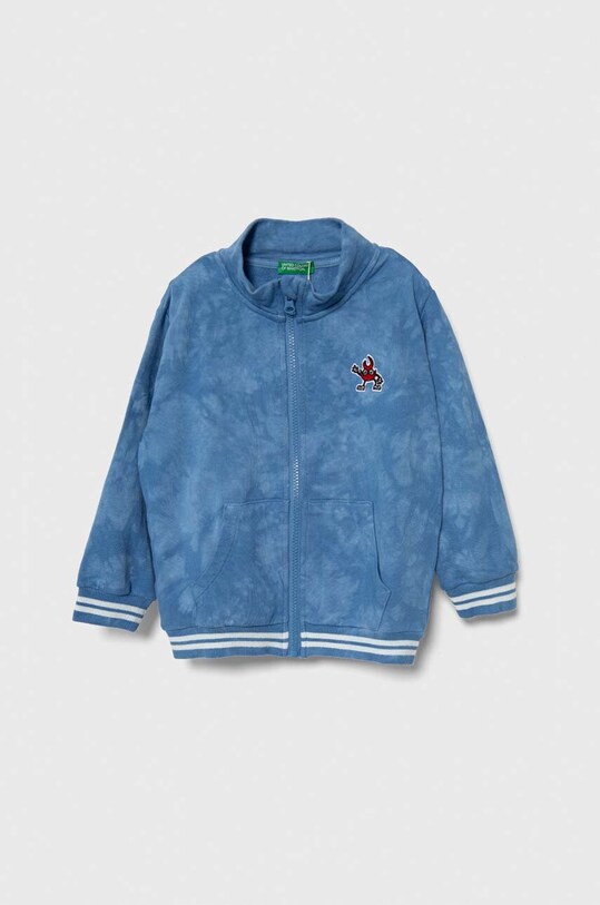 Детская хлопковая кофта United Colors of Benetton остальные голубой 3EM5G502X.P.Seasonal