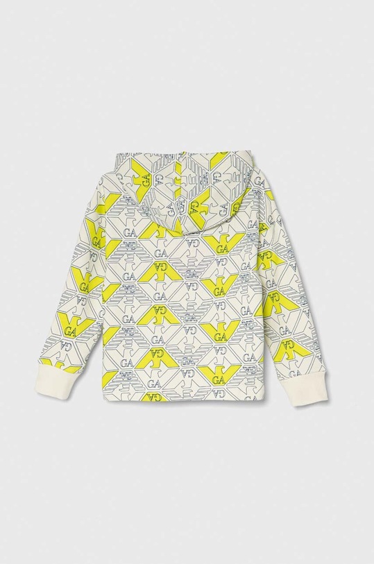 Emporio Armani bluza bawełniana dziecięca 3D4MJC.4J5TZ zielony SS24