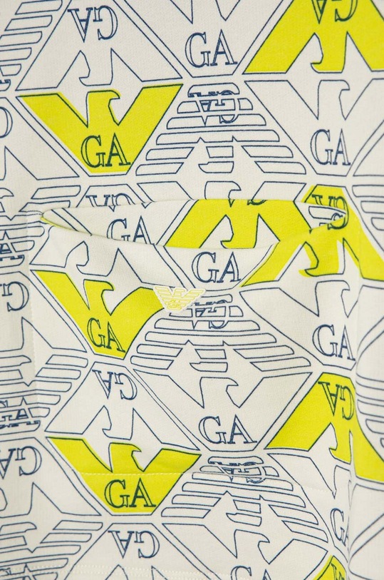 Chłopiec Emporio Armani bluza bawełniana dziecięca 3D4MJC.4J5TZ zielony