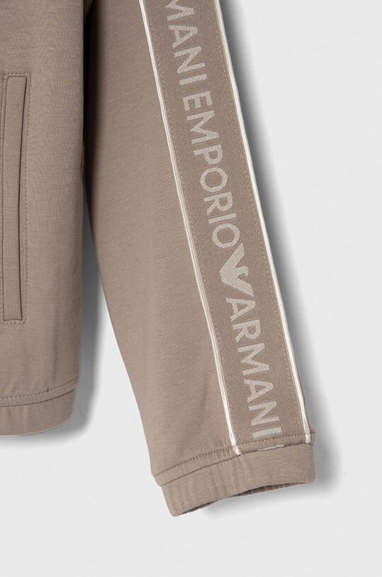 Хлопчик Дитяча кофта Emporio Armani 3D4M69.1JHSZ коричневий
