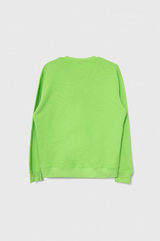 United Colors of Benetton bluza bawełniana dziecięca 3J68C10H1.G.Seasonal zielony SS24