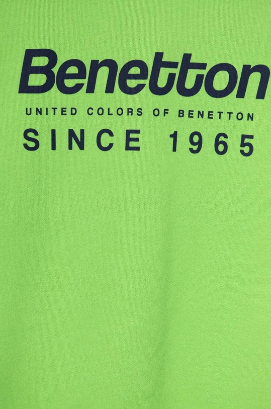 Chłopiec United Colors of Benetton bluza bawełniana dziecięca 3J68C10H1.G.Seasonal zielony