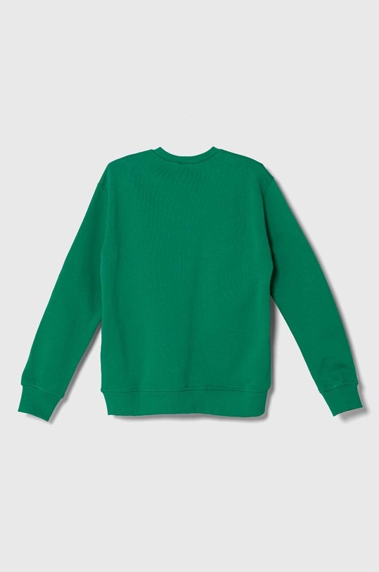 United Colors of Benetton bluza bawełniana dziecięca 3J68C10H1.G.Seasonal zielony SS24