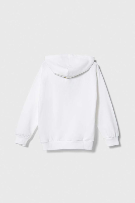 Detská bavlnená mikina United Colors of Benetton x DC 3J68C203M.G.Seasonal biela SS24