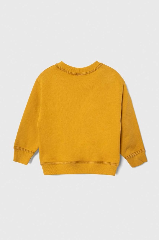 United Colors of Benetton bluza bawełniana dziecięca 3J68G10D9.P.Seasonal żółty SS24